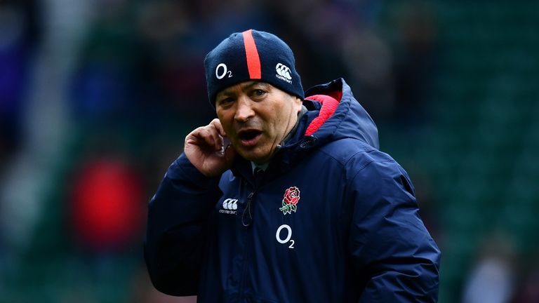 Eddie Jones says Scotland have put expectation on themselves by talking up their good form