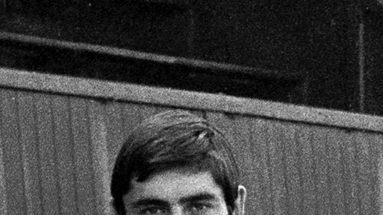 Ernie Moss pictured in his playing days for Chesterfield