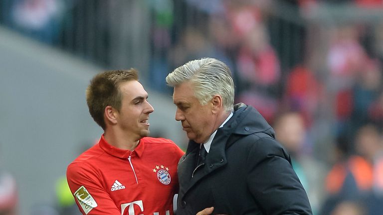 Bayern Munich's head coach Carlo Ancelotti was taking charge of his 1000th match in club management