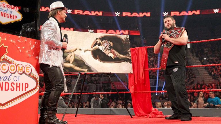 WWE Raw - Chris Jericho and Kevin Owens
