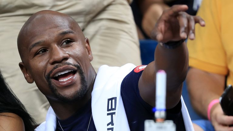 Floyd Mayweather has not been in a ring since September 2015