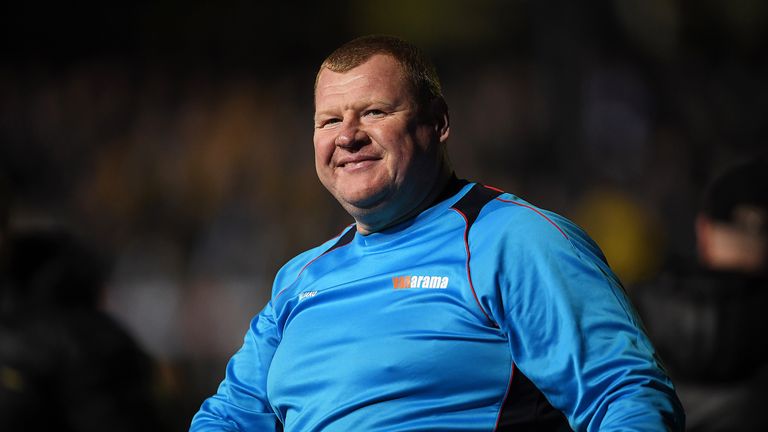 Sutton United goalkeeper Wayne Shaw after the FA Cup Fifth Round match against Arsenal