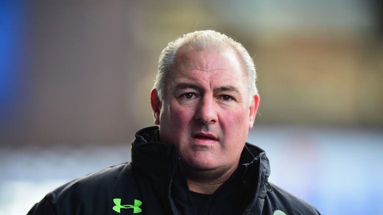 CARDIFF, WALES - FEBRUARY 04:  Worcester Warriors Director of Rugby Gary Gold during the Anglo-Welsh Cup match between Cardiff Blues and Worcester Warriors