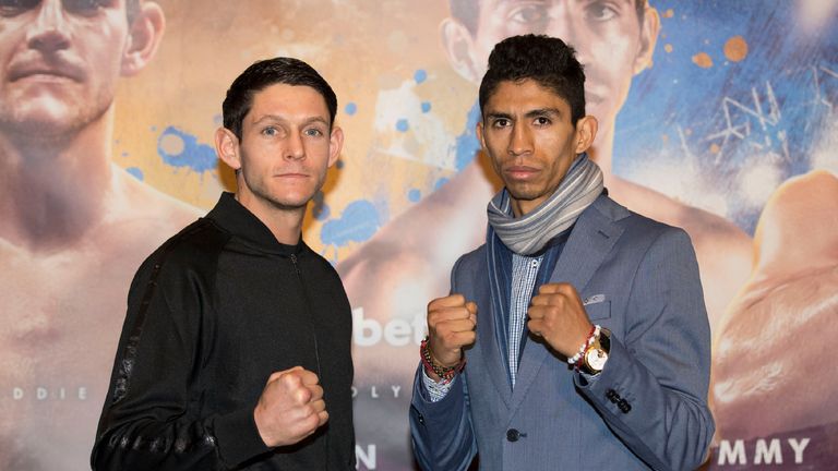 Gavin McDonnell and Rey Vargas who fight for the WBC Super Bantamweight Title in Hull
