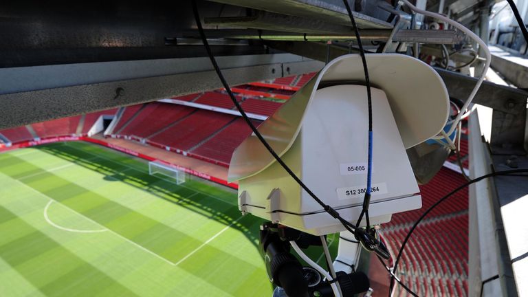 Goal-line technology was introduced in the Premier League in 2013