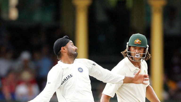 Harbhajan Singh Andrew Symonds