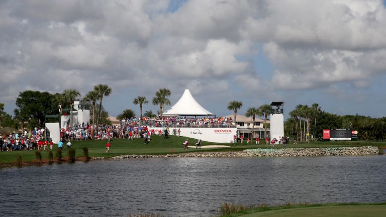 PALM BEACH GARDENS, FL - MARCH 01:  A general view of the 15th hole during the continuation of the third round of The Honda Classic at PGA National Resort 