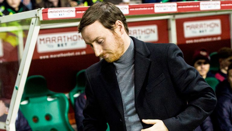 Hearts manager Ian Cathro concedes his side were well beaten at Easter Road