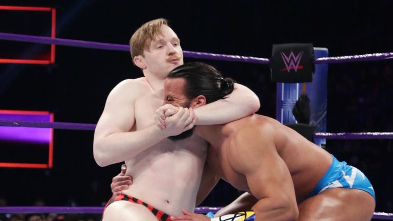 WWE 205 Live - Jack Gallagher v Tony Nese