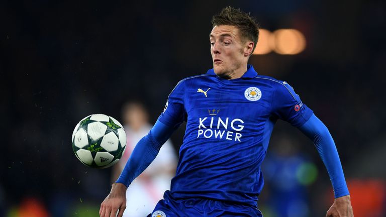 Jamie Vardy, Club Brugge v Leicester City, Champions League