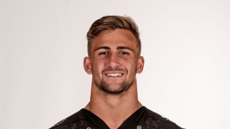 DURBAN, SOUTH AFRICA - JANUARY 25:   Jeremy Ward during Cell C Sharks photocall session at Growthpoint Kings Park on January 25, 2017 in Durban