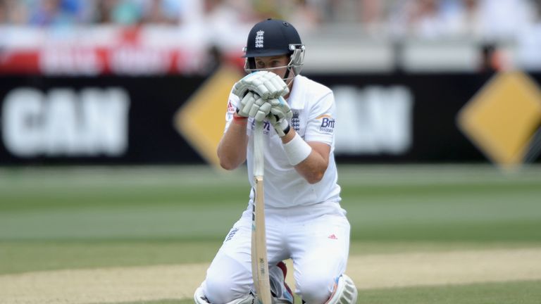 Joe Root struggled during England's Ashes defeat in 2013/14