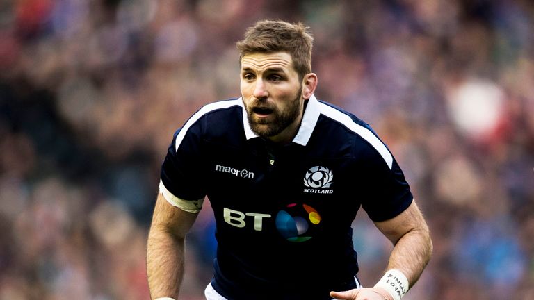 John Barclay will replace the injured Ryan Wilson for Scotland's clash against France 