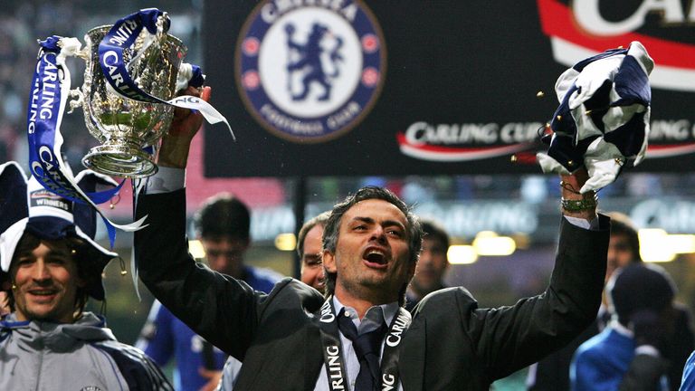 Jose Mourinho has won 10 out of 12 cup finals across Europe