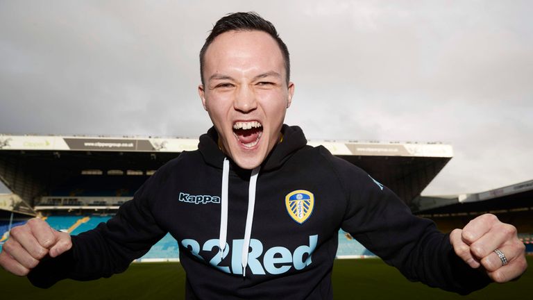 Josh Warrington at Elland Road