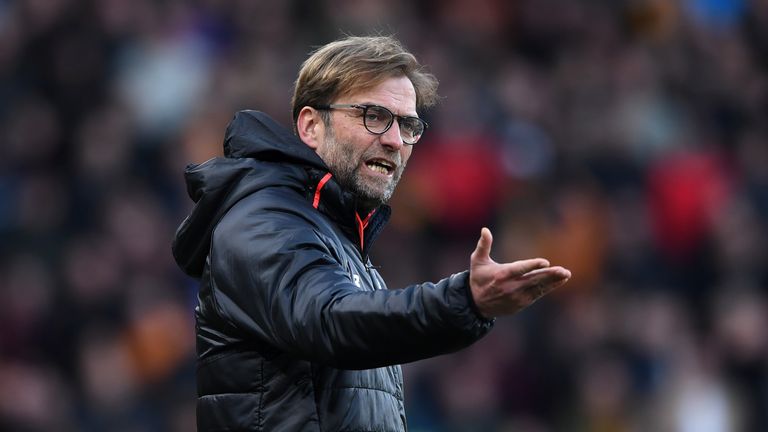 Jurgen Klopp's Liverpool face Tottenham next in the Premier League
