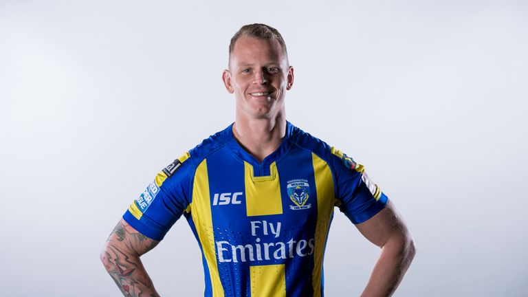 30/01/17 - Rugby League - BetFred Super League - Warrington Wolves Media Day 2017, The University of Chester, Warrington, England - Kevin Brown.