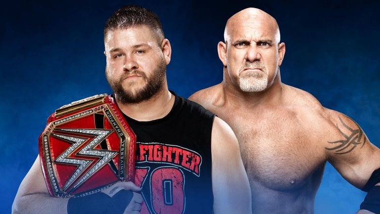 WWE Fastlane - Kevin Owens v Goldberg (Universal Title)
