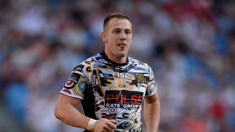 Liam Watts in action for Hull FC