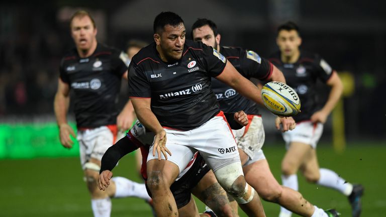 Mako Vunipola played for Saracens against Gloucester last week