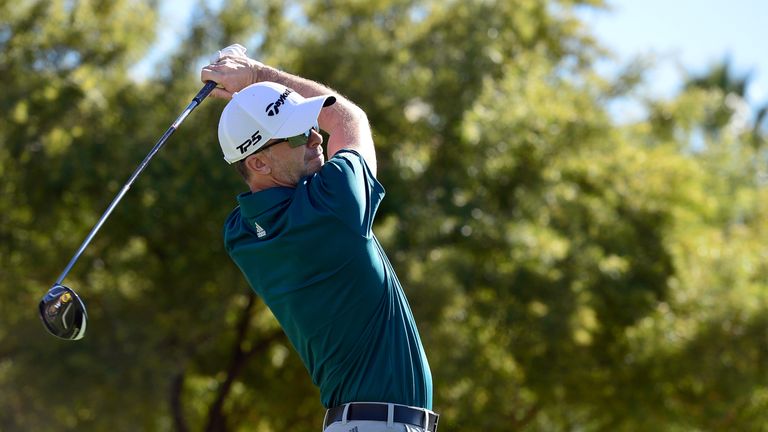 Martin Laird during the third round of the Waste Management Phoenix Open