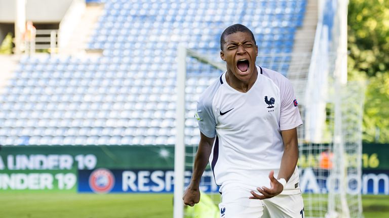 Mbappe is a France U19 international 