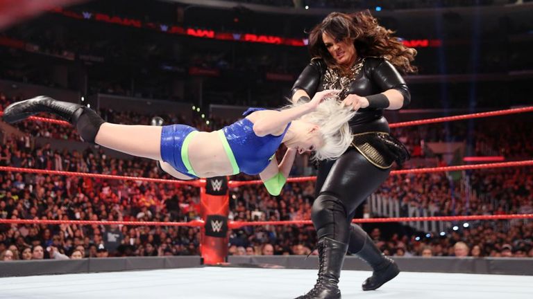 WWE Raw - Nia Jax v Sarah Pierce