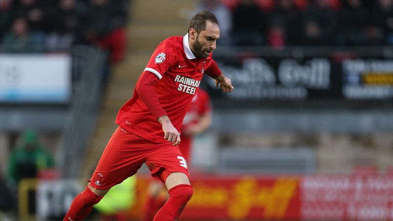 LONDON, ENGLAND - FEBRUARY 13:  Nicky Hunt of Leyton Orient in action during the Sky Bet League Two match between Leyton Orient and Northampton Town at Mat