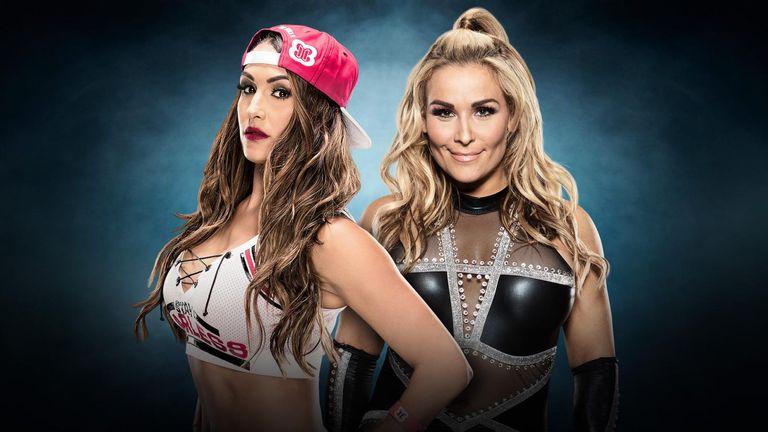 WWE Elimination Chamber - Nikki Bella v Natalya