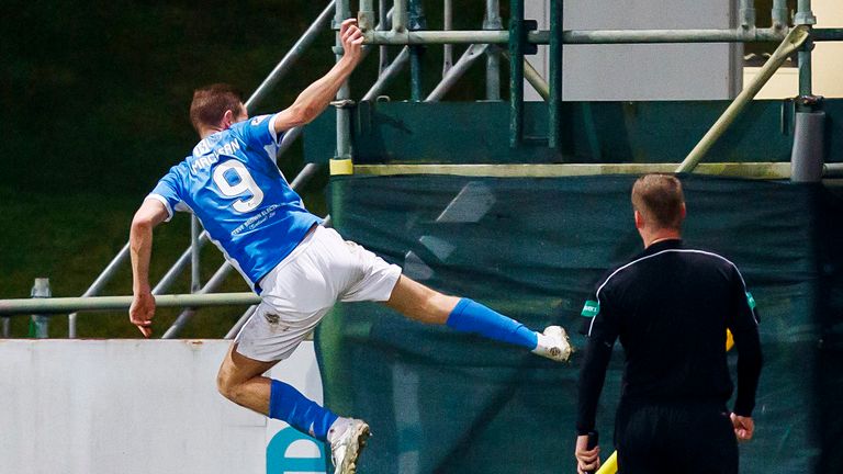 St Johnstone's Steven MacLean 