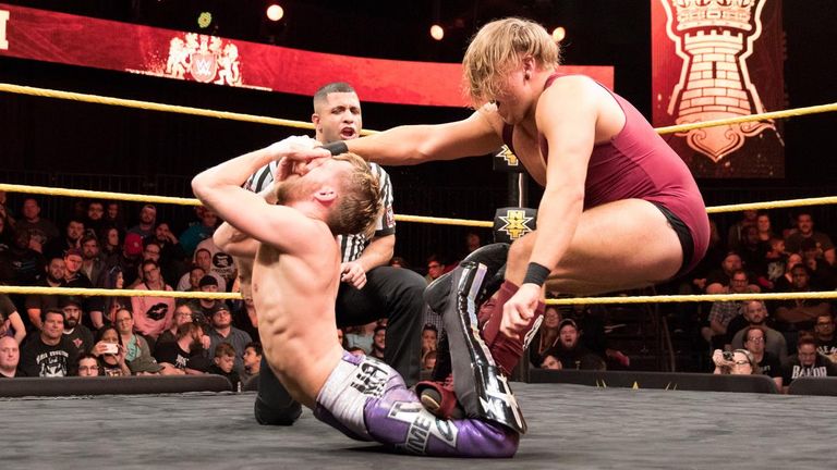 WWE NXT - Mark Andrews v Pete Dunne
