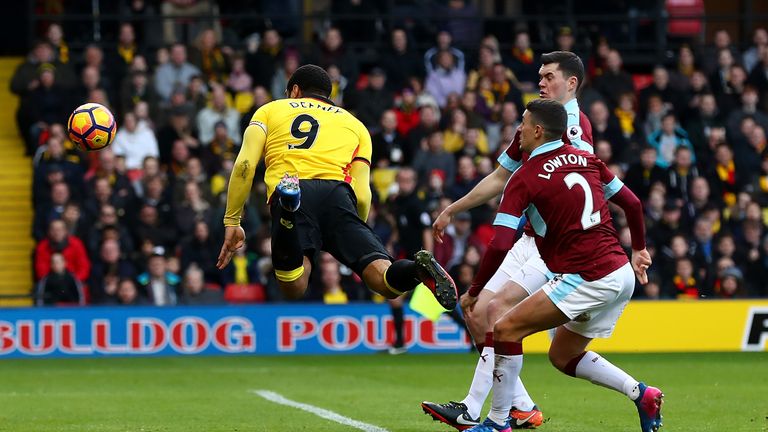 Troy Deeney gives Watford the lead at Vicarage Road