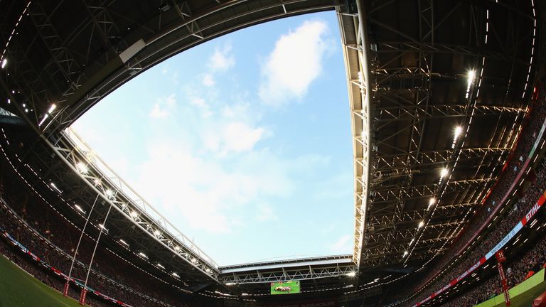 The roof will be open when Wales and England meet at the Principality Stadium