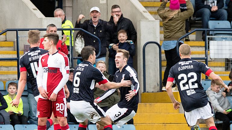 Dundee's Kevin Holt extends the lead
