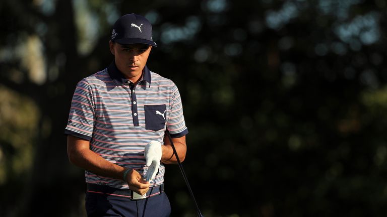 Rickie Fowler during the first round of The Honda Classic