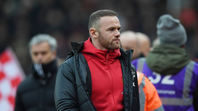 Wayne Rooney is yet to return to training due to a muscular injury, says Jose Mourinho