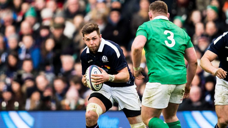 Wilson has been forced to drop out with an elbow infection following his side’s victory over Ireland