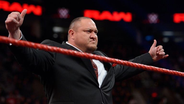 WWE Raw - Samoa Joe