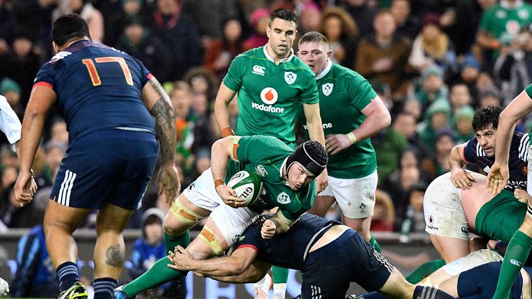 Sean O'Brien was part of the Ireland side that beat France