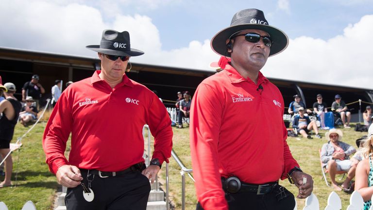 Chettihody Shamshuddin (R) has pulled out of the third T20 match