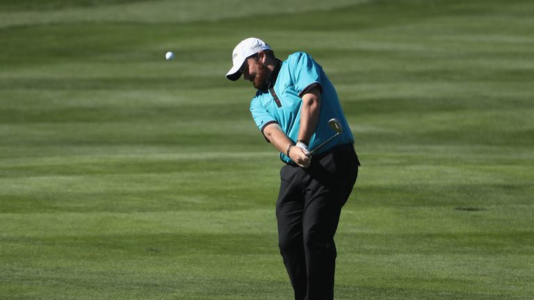 Shane Lowry during the third round of the Waste Management Phoenix Open at TPC Scottsdale