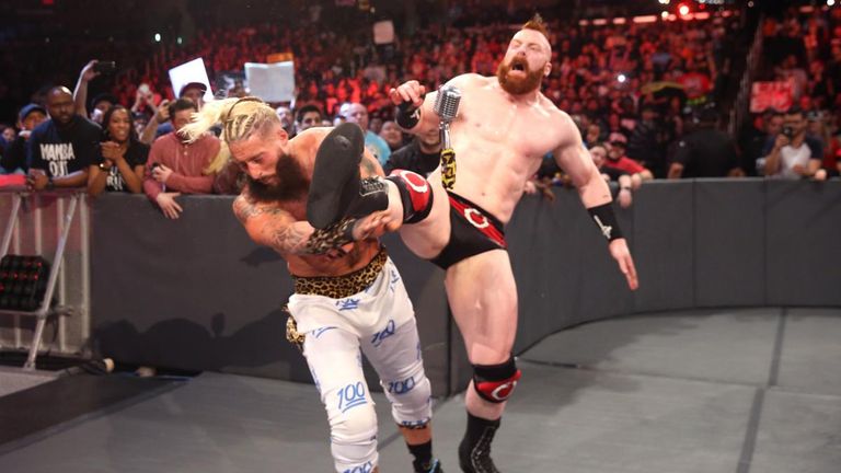 WWE Raw - Sheamus and Enzo Amore