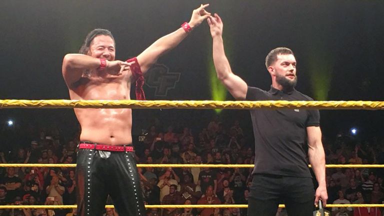 WWE NXT - Shinsuke Nakamura and Finn Balor