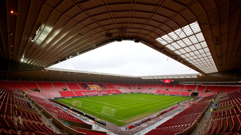 A general view of the Stadium of Light, Sunderland