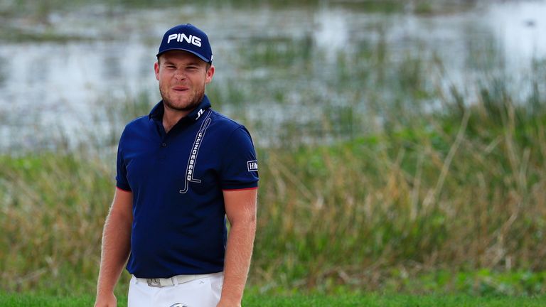 Tyrrell Hatton during the third round of The Honda Classic