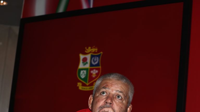 Warren Gatland will name his British and Irish Lions squad in April