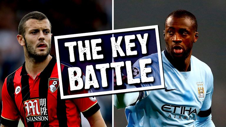 Jack Wilshere will come up against Yaya Toure in midfield on Monday Night Football