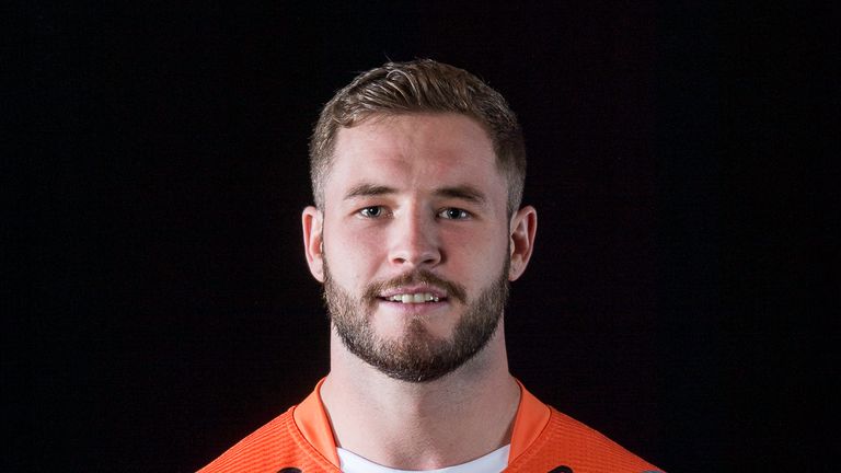 20/12/16 - Bet Fred Super League - Castleford Tigers Media Day - A1 Football Factory, A1 Business Park, Knottingley, England - Zak Hardaker.