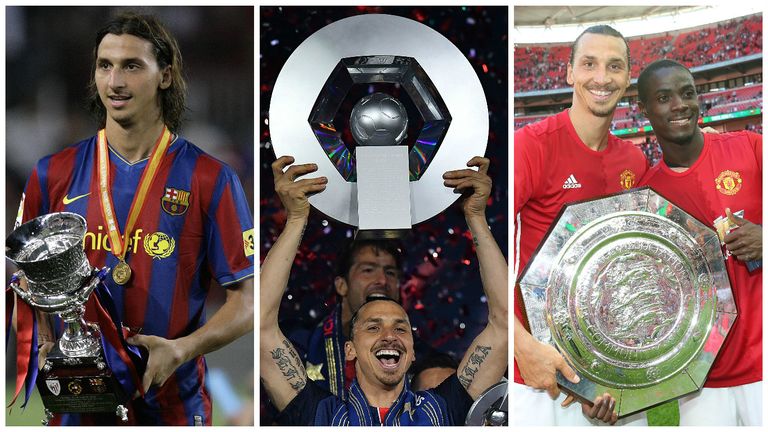 Zlatan Ibrahimovic is not stranger to trophy triumphs