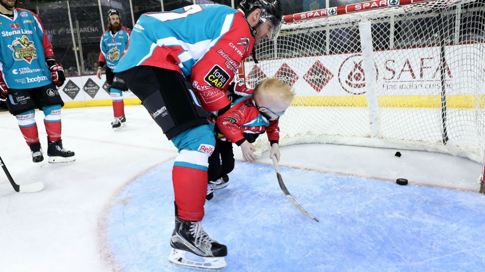 Belfast Giants fan Blake McCaughey named Elite League player of the week